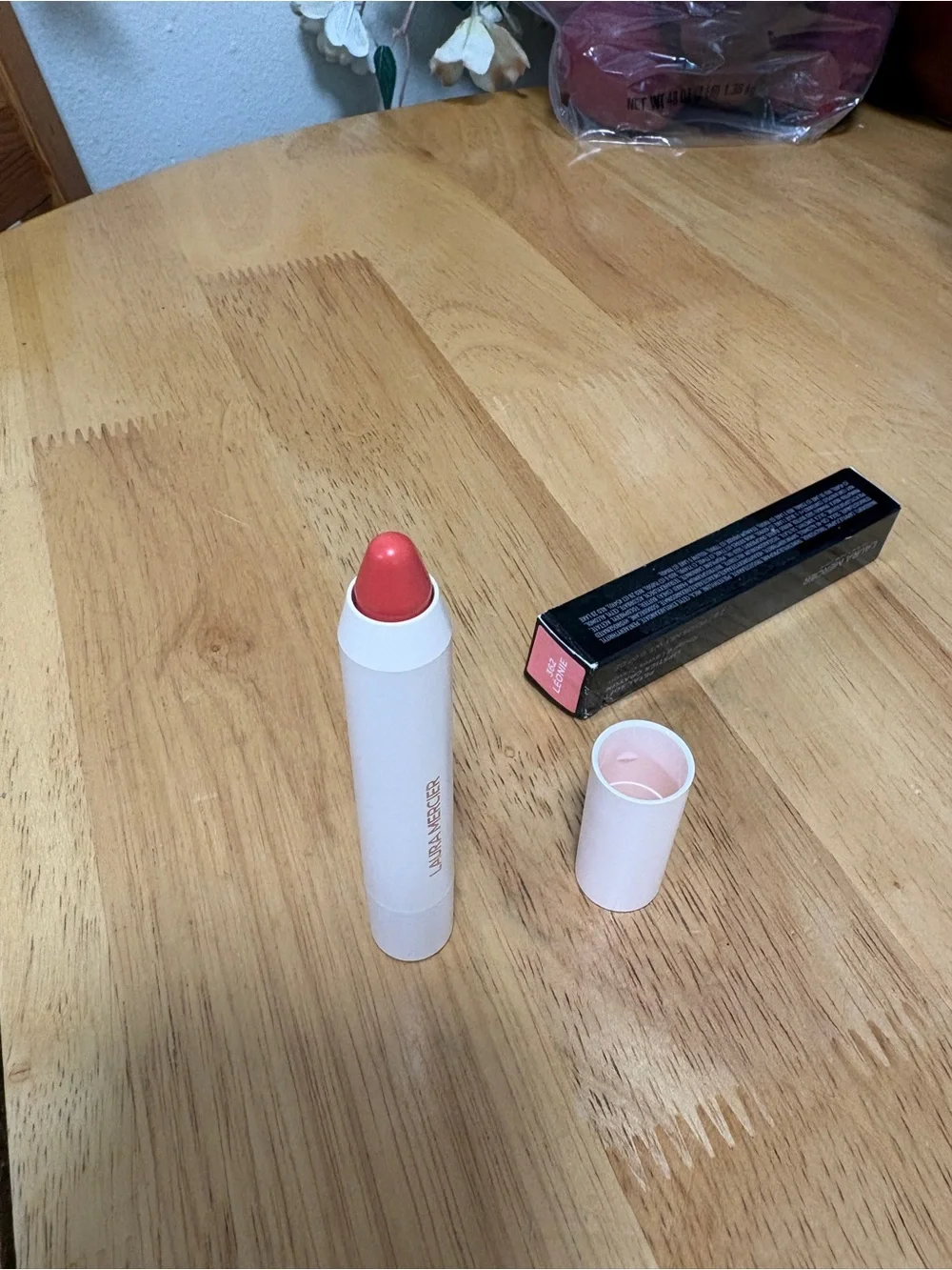 Laura Mercier Petal Soft Lipstick Crayon in 362 LEONIE,full Sz 0.07oz,BNIB, New